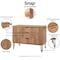 Manhattan Comfort DUMBO Dresser in Golden Brown DR001-GB - alternate 9